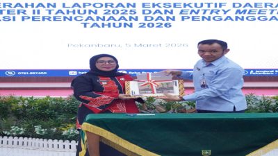 Perkuat Tata Kelola Keuangan, Wakil Bupati Kampar Hadiri Penyerahan Laporan Eksekutif BPKP dan Entry Meeting Anggaran 2026