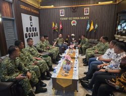 Syahrul Aidi Kunker ke Yonif 132/Bima Sakti, Dorong TNI Makin Dekat dengan Rakyat