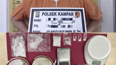 Residivis Narkoba Ditangkap di Bukit Ranah, Begini Kronologisnya!!