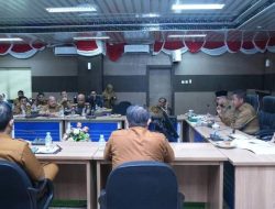 Bupati Kampar Pimpin Rapat Tentang Transportasi Budaya ASN Terkait WFH dan WFO