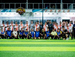 Syahrul Aidi Maazat dan Amal Fathullah Ikut Bertanding Turnamen Mini Soccer PWI Kampar Cup 2026