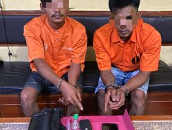 Rumah Kontrakan Pelaku Narkoba di Obok-obok Polisi di Desa Danau Lancang