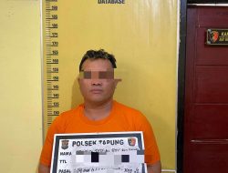 Timbun Sabu-sabu di Dalam Tanah, Warga Desa Tanjung Sawit Dibekuk Polsek Tapung