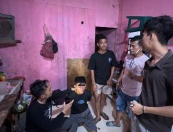 Rumah Pengedar Narkoba Di Obrak Abrik Polsek Tambang , Temukan 8 Pekat Sabu-sabu