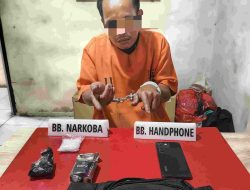 Bawa Sabu-sabu 26,18 Gram, Warga Desa Sekijang Diringkus Satresnarkoba Polres Kampar 