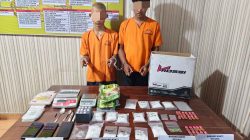 Polsek Siak Hulu Amankan 1,2 Kg Sabu-sabu, Pil Ekstasi 27 Butir dan 22 Cair Vape Mengandung Narkotika 
