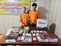 Polsek Siak Hulu Amankan 1,2 Kg Sabu-sabu, Pil Ekstasi 27 Butir dan 22 Cair Vape Mengandung Narkotika 