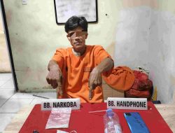 Warga Desa Tanjung Ditangkap Satnarkoba, Miliki Sabu-sabu 6.51 Gram