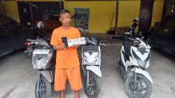 Pelaku Penggelapan Motor Ditangkap Polsek Kampar, Mengakui Sudah Melakukan 50 TKP