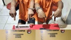 Empat Warga Kecamatan Tambang di Tangkap Polisi di Dua TKP Berbeda!