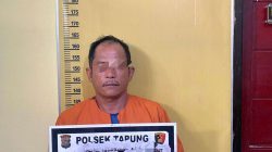 Gercap, Polsek Tapung Tangkap Pelaku Penganiayaan Dengan Sajam di Desa Sungai Agung 