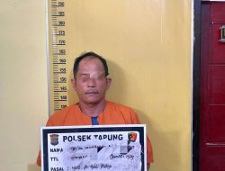 Gercap, Polsek Tapung Tangkap Pelaku Penganiayaan Dengan Sajam di Desa Sungai Agung 
