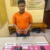 Polisi Obok-Obok Rumah Pengedar Sabu-Sabu di Desa Simalinyang 