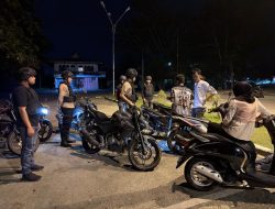 Tim Raga Res Kampar Laksanakan Patroli Humanis di Bangkinang Kota   