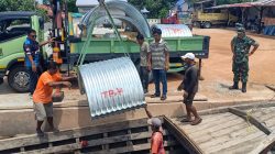 Kodam XIX/ Tuanku Tambusai, Tuntaskan Pergeseran material Jembatan Armco ke 16 titik lokasi pembangunan di wilayah Riau Daratan dan Wilayah Kepulauan Riau