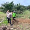 Bhabinkamtibmas Polsek Tambang Cek Tumbuh Kembang Tanaman Jagung Warga