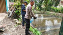 Polsek Tambang Dukung Budi Daya Ikan Tawar, Tingkatkan Ketahanan Pangan Nasional