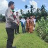 Kapolsek Cerenti Cek Lahan 6 Hektare untuk Dukung Ketahanan Pangan Nasional