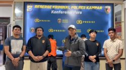 Hewan Qurban Hilang Mendadak, Satreskrim Polres Kampar Tangkap Tiga Pelaku Satu DPO
