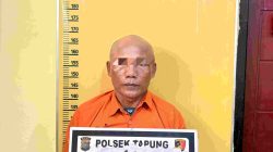 Polsek Tapung Sikat Pelaku dan 29 Paket Sabu-sabu Pada Warga Muara Mahat Baru