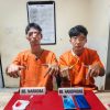 Dua Pelaku Narkoba Dibekuk Polisi di Depan Hotel Altha Bangkinang 