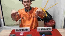 Diduga Pengedar Barang Haram di Bangkinang, Warga Kelurahan Langgini Bekuk