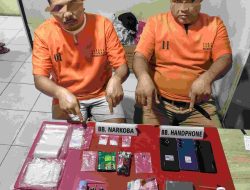 2 Pengedar Narkoba di Tangkap di Toko Pangkas Rambut, 6.13 Gram Sabu-sabu Disita