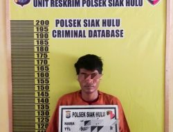 Modus Pinjam Motor, Warga Desa Buluh Cina Ditangkap Polsek Siak Hulu 
