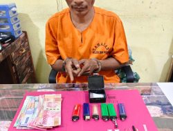Warga Kapau Jaya Tak Berkutik Saat Ditangkap Polsek Siak Hulu di Rumahnya