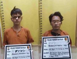 Dua warga Pantai Cermin Ditangkap Guru Madrasah, Lalu Serahkan ke Polsek Perhentian Raja 