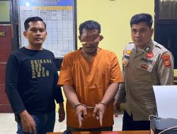 Sempat Melawan Petugas, Pengedar Sabu-sabu Tak Berkutik Diringkus Polsek Tapung