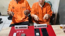 Sepasang Kekasih Ditangkap, Miliki Sabu-sabu dan Keduanya Diamankan Satresnarkoba Polres Kampar 