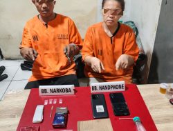 Sepasang Kekasih Ditangkap, Miliki Sabu-sabu dan Keduanya Diamankan Satresnarkoba Polres Kampar 