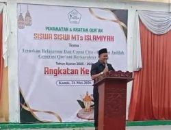 Anggota DPRD Kampar Hendri Domo Siap Bantu Siswa SMP IT Almisbah Riau Agar Jangan Putus Sekolah