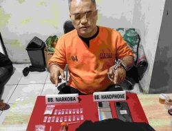 19 Paket Narkoba di Amankan, Polres Tangkap Pelaku di Desa Kualu