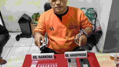 19 Paket Narkoba di Amankan, Polres Tangkap Pelaku di Desa Kualu