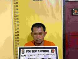 Modus Pinjam Motor, Warga Desa Indrapuri Diamankan Polsek Tapung