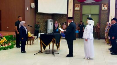 33 Pejabat Pemkab Kampar, Empat Pejabat Eselon II Resmi Diganti!