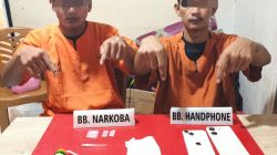 Warga Tanjung Sawit dan Petapahan Ditangkap Polsek Tapung, Diduga Jadi Pengedar Narkoba 