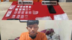 Polres Kampar Gulung Dua Pengedar Narkoba di Dua TKP Berbeda