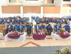 Panaskan Mesin Politik Hadapi Pemilu 2029, PAN Kampar Gelar Rakerda Sekaligus Lantik Ratusan Relawan