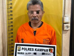 Pensiunan PNS Raba dan Cium Bocah 7 Tahun di Bangkinang Kota, Pelaku Kini Ditangkap Polres Kampar 