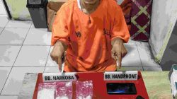 Kurir dan 100,54 Gram Sabu-sabu di Desa Petapahan Diamankan Satresnarkoba Polres Kampar 