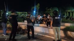 Jaga Kondusivitas Malam, Tim Raga Polres Kampar Sisir Titik Rawan di Bangkinang