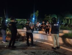 Jaga Kondusivitas Malam, Tim Raga Polres Kampar Sisir Titik Rawan di Bangkinang