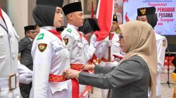 Kukuhkan 30 Calon Paskibraka Tahun 2026, Wakil Bupati Kampar : Kibarkan Sang Merah Putih Dengan Semangat Juang