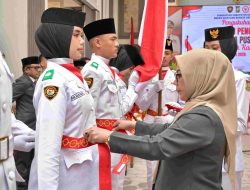 Kukuhkan 30 Calon Paskibraka Tahun 2026, Wakil Bupati Kampar : Kibarkan Sang Merah Putih Dengan Semangat Juang