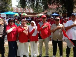 Pesta Rakyat Koto Perambahan! Gerak Jalan Santai hingga Banjir Doorprize Meriahkan HUT ke-81 RI