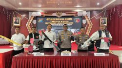 17 Hektar Terbakar dan 4 Pelaku di Amankan Polres Kampar Terkait Pembakaran Lahan dan Hutan