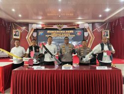 17 Hektar Terbakar dan 4 Pelaku di Amankan Polres Kampar Terkait Pembakaran Lahan dan Hutan